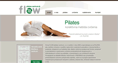 Desktop Screenshot of flowpilates.sk