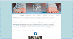 Desktop Screenshot of flowpilates.fi