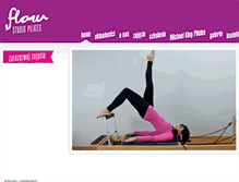 Tablet Screenshot of flowpilates.pl